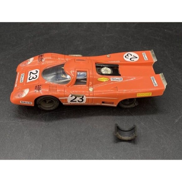 SCX Other - SCX Porsche 917 C46 #23 Red Slot Car Vintage PARTS
